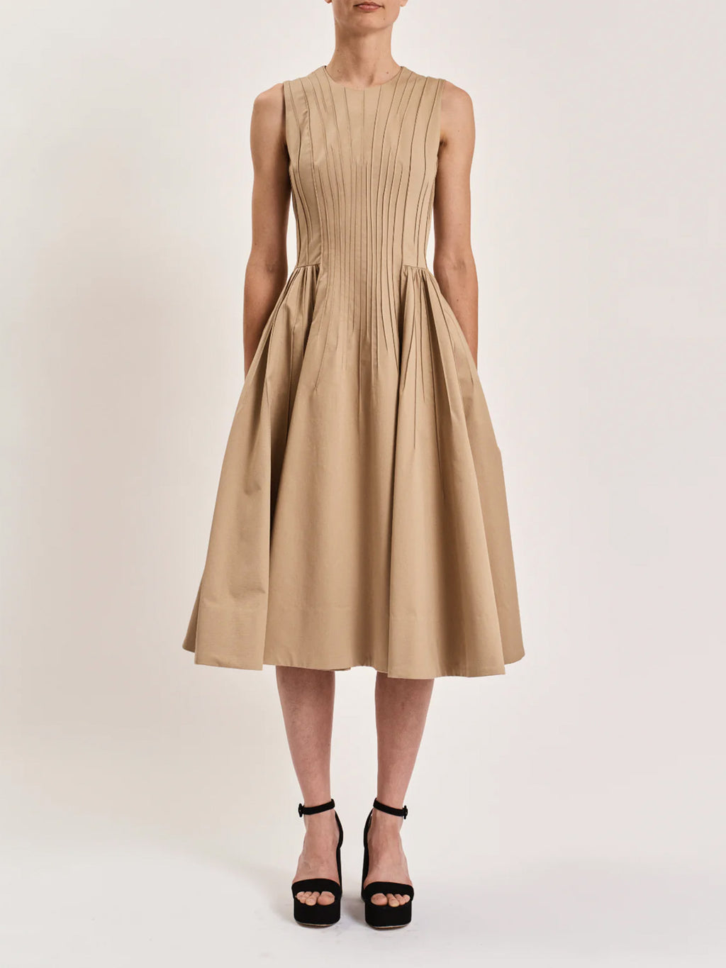 ワンピース Viera Pintuck Tiered Dress Viera Pintuck Tiered Dress