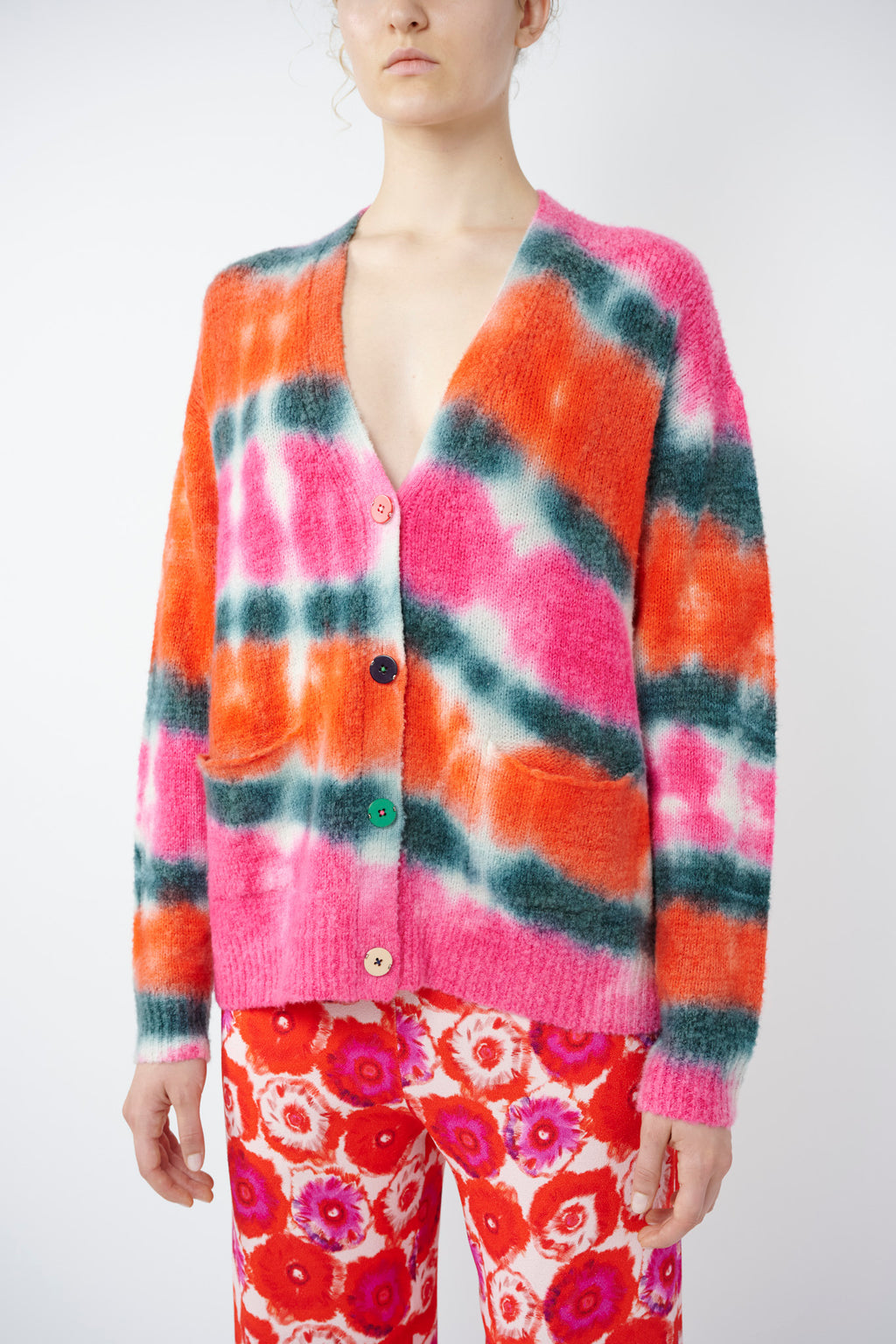 Tie Dye Knit Cardigan – Jonathan Cohen