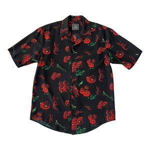 Red Dahlia Silk Unisex Shirts