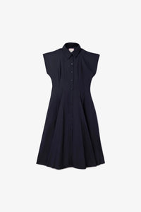 Black Percale Buttondown Dress Jessica XS / Black Black Percale Buttondown Dress Jessica XS / Black