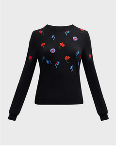 Cashmere embroidered sweater online