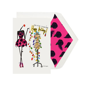 Jonathan Cohen x Dempsey and Carroll Holiday: Make it Fashion - 10 cards and 10 hand-lined envelopes