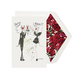 Jonathan Cohen x Dempsey and Carroll Holiday: Mistletoe - 10 cards and 10 hand-lined envelopes