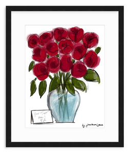 Roses with Framing