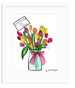 Tulips with Framing
