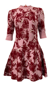 Pink Fishtail Knit Dress