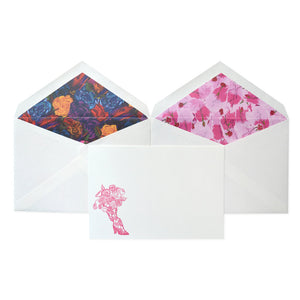 Jonathan Cohen x Dempsey and Carroll Engraved Boot  10 cards and 10 hand-lined envelopes