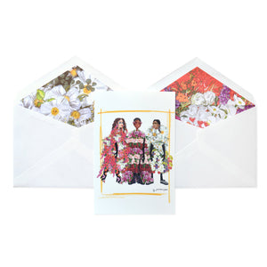 Jonathan Cohen x Dempsey and Carroll Figures 10 cards and 10 hand-lined envelopes